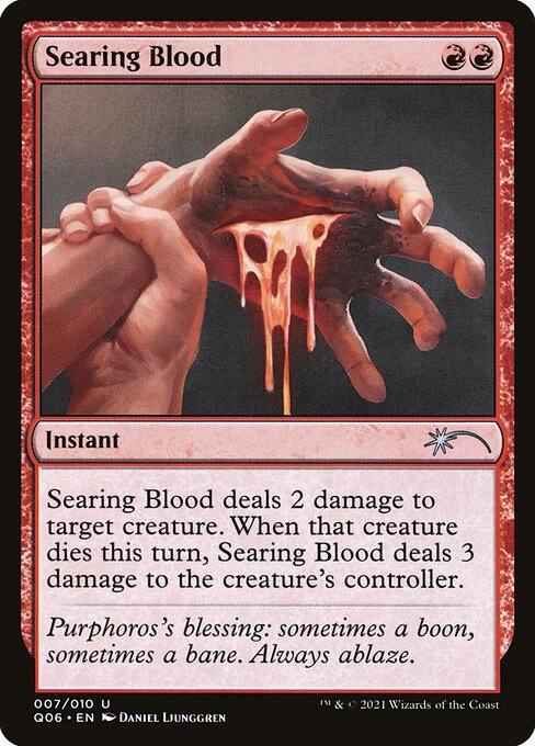 Sang calcinant|Searing Blood