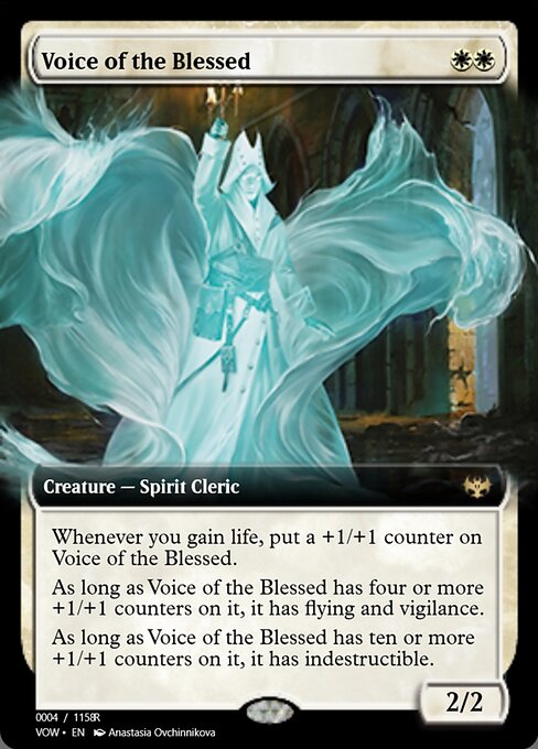 Voice of the Blessed (Magic Online Promos #95247)