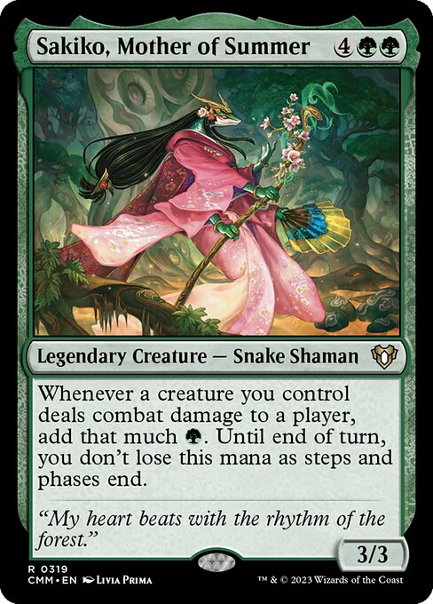 Sakiko, Mother of Summer (Commander Masters #319)