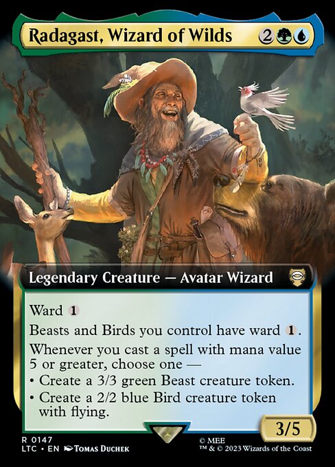 Radagast, Wizard of Wilds (Tales of Middle-earth Commander #147)