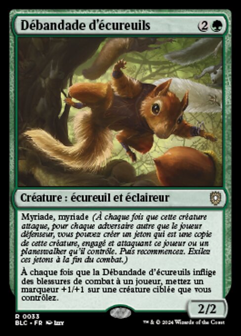 Scurry of Squirrels (Bloomburrow Commander #33)