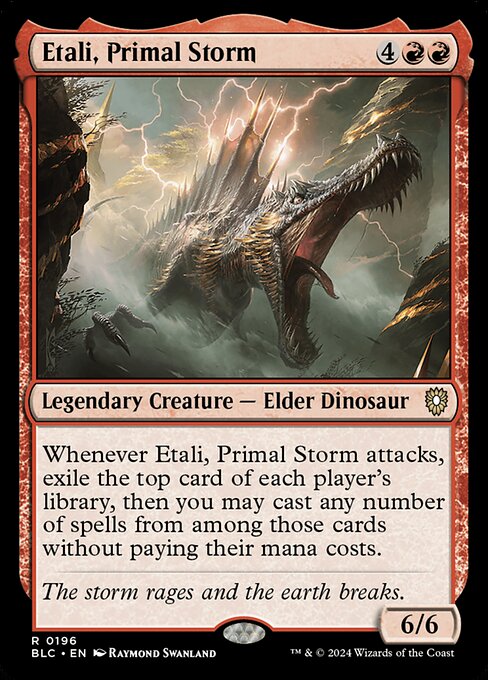 Etali, Tempesta Primordiale (Bloomburrow Commander)