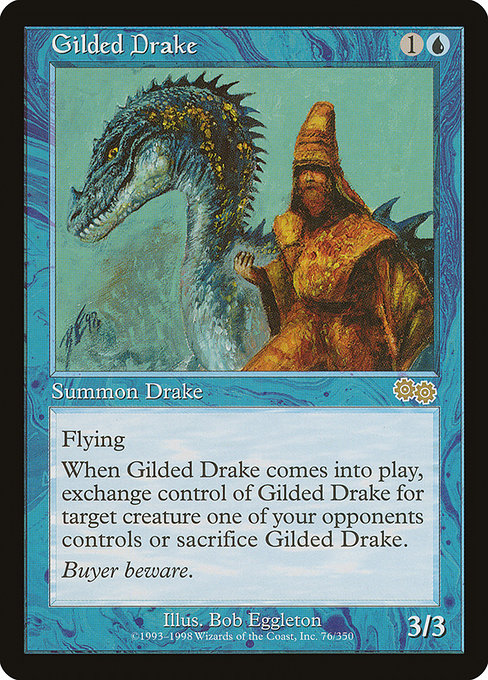 Gilded Drake card image
