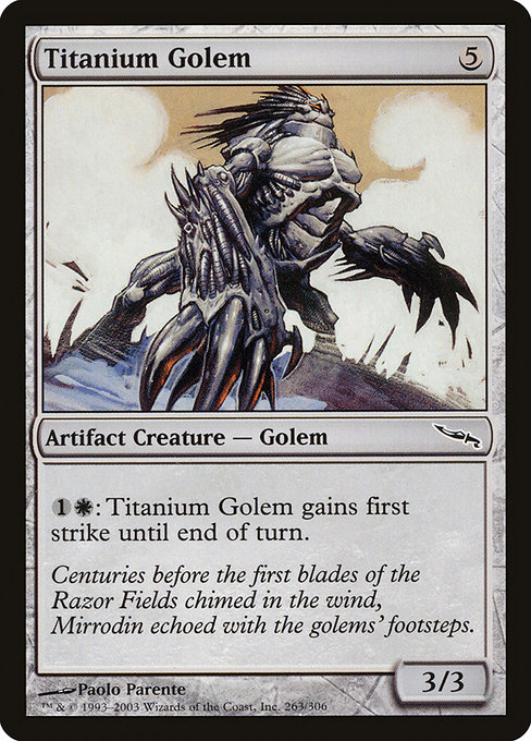 Titanium Golem card image