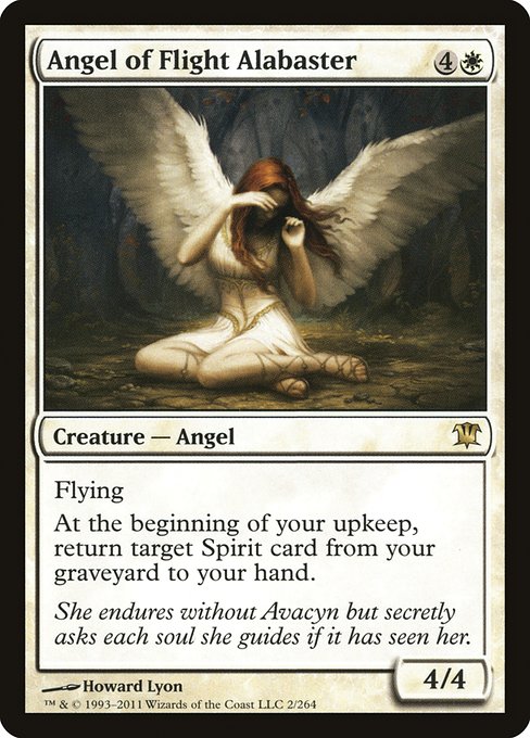 Ange du vol d'albâtre|Angel of Flight Alabaster