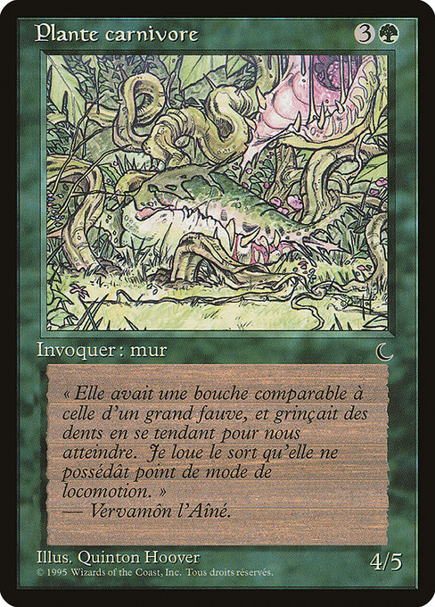 Carnivorous Plant (Renaissance #117)