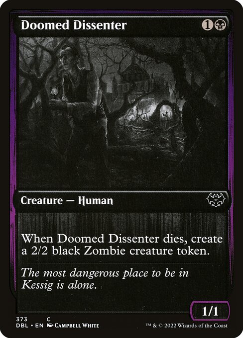 Doomed Dissenter (Innistrad: Double Feature #373)