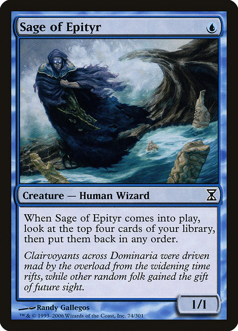 Sage of Epityr card image