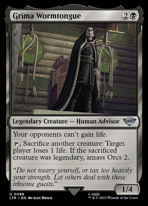 Gríma Wormtongue card image