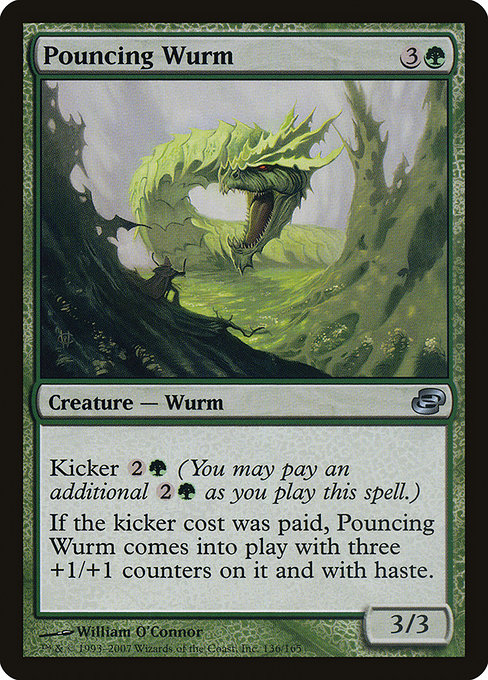 Pouncing Wurm (Planar Chaos #136)