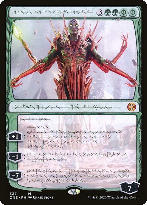 Nissa, Ascended Animist (Phyrexia: All Will Be One #327)