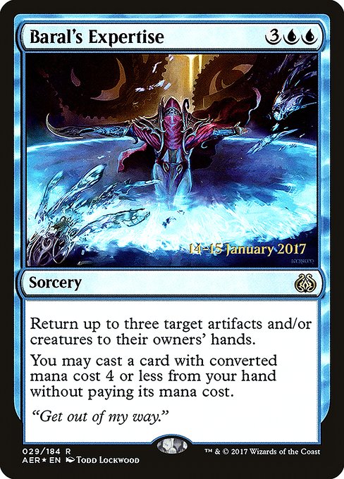 Baral's Expertise (Aether Revolt Promos #29s)