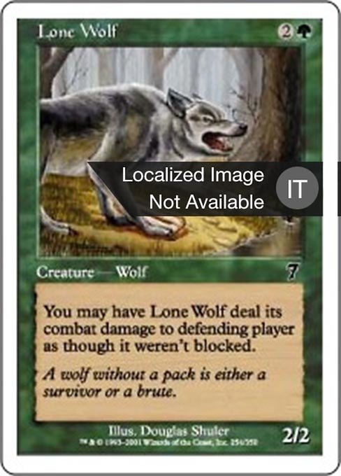 Lone Wolf (Seventh Edition #254)