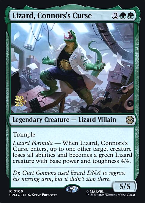 Lizard, Connors's Curse - (pspm)
