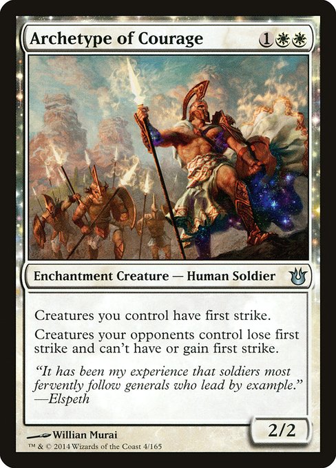 Archetype of Courage card image