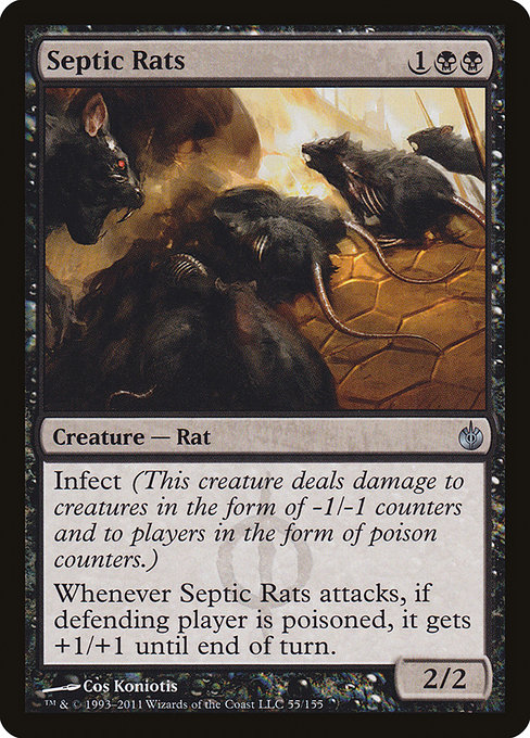 Septic Rats (Mirrodin Besieged #55)
