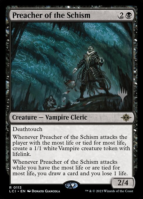 Preacher of the Schism (The Lost Caverns of Ixalan Promos #113p)