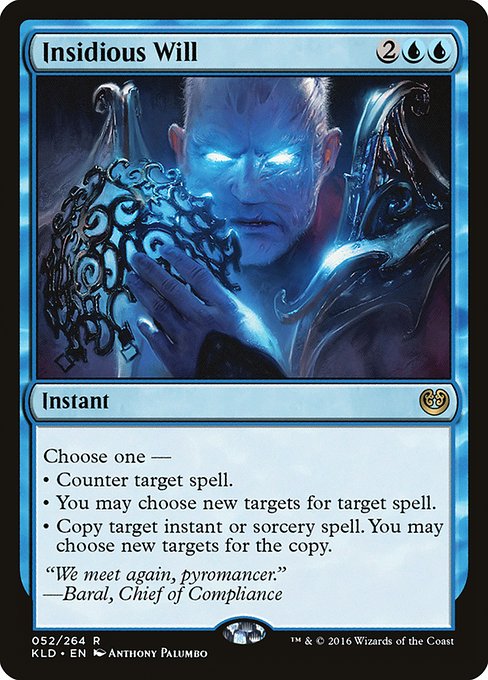 Insidious Will (Kaladesh #52)