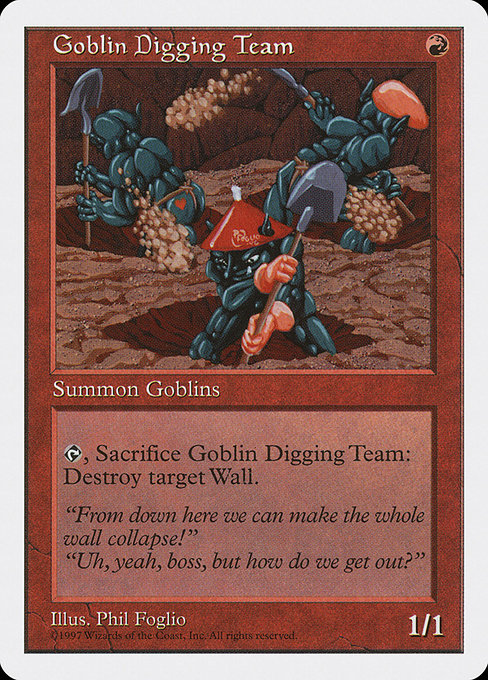 Goblin Digging Team card image