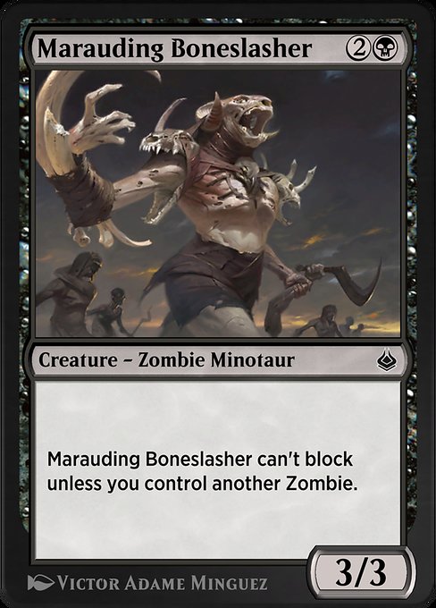 Marauding Boneslasher (Amonkhet Remastered #115)