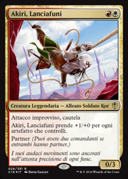 Akiri, Line-Slinger (Commander 2016 #26)