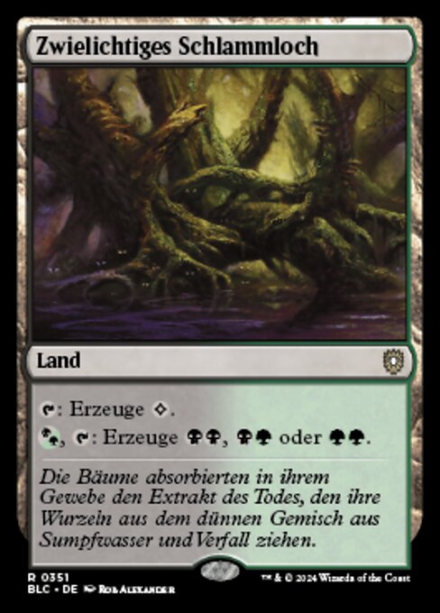 Twilight Mire (Bloomburrow Commander #351)