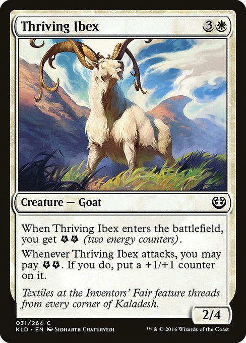 Thriving Ibex (kld) 31