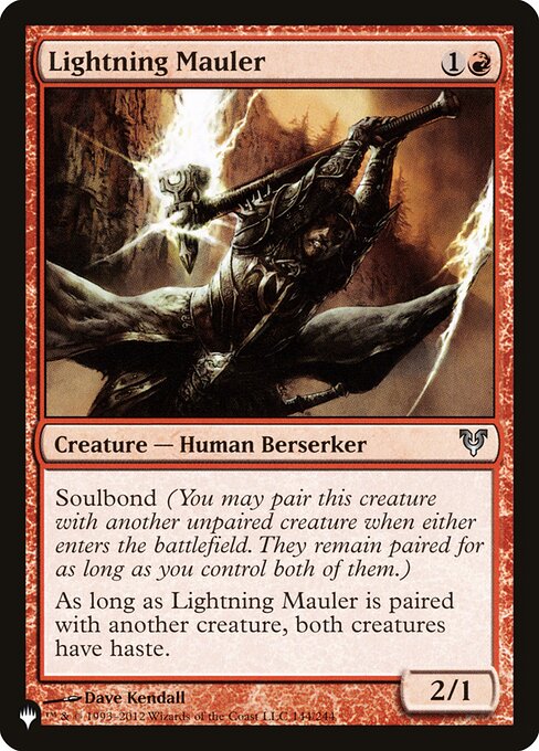 Lightning Mauler (The List #AVR-144)