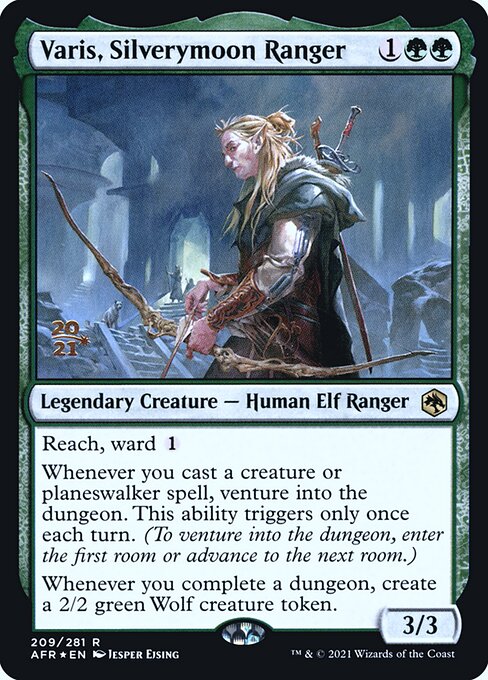 Varis, Silverymoon Ranger (Adventures in the Forgotten Realms Promos #209s)