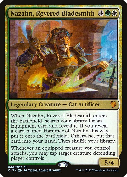 Nazahn, Revered Bladesmith (c17) 44 Nazahn, Revered Bladesmith (c17) 44