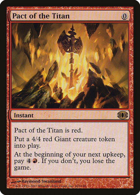 Pacte du titan|Pact of the Titan