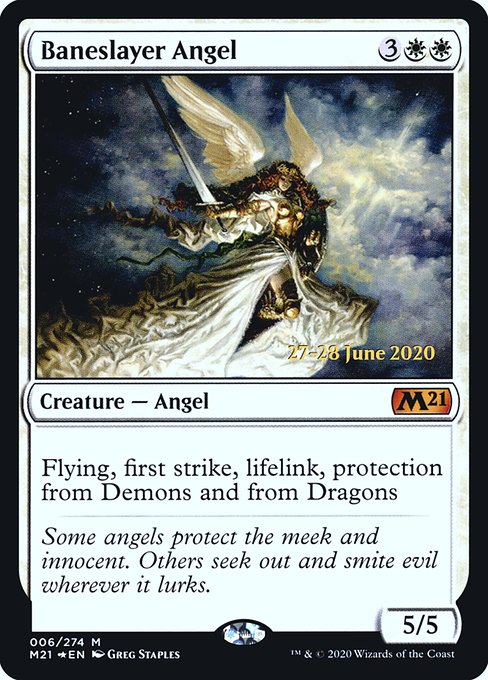 Ange pourfendeur|Baneslayer Angel