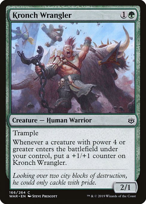 Kronch Wrangler (War of the Spark #166)