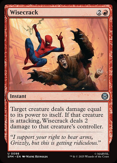 Wisecrack magic the gathering card art