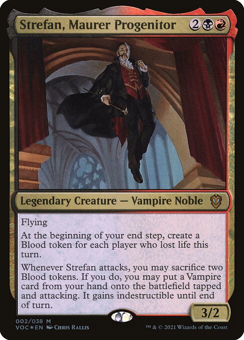 Strefan, Maurer Progenitor (Crimson Vow Commander #2)