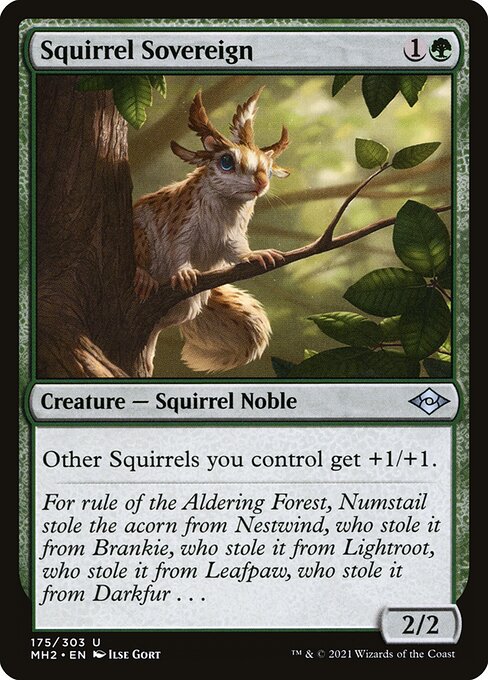 Squirrel Sovereign (Modern Horizons 2 #175)