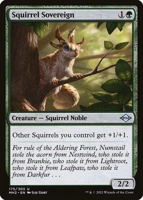 Squirrel Sovereign (mh2) 175