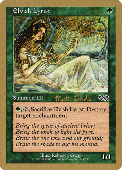 Elvish Lyrist (WC99)