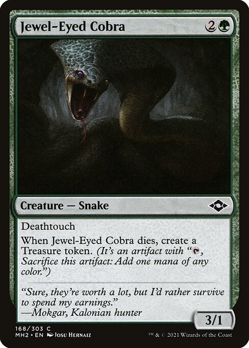 Cobra aux yeux de gemmes|Jewel-Eyed Cobra