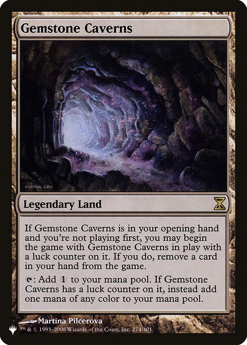 Gemstone Caverns (The List #TSP-274)