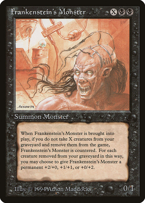 Frankenstein's Monster card image