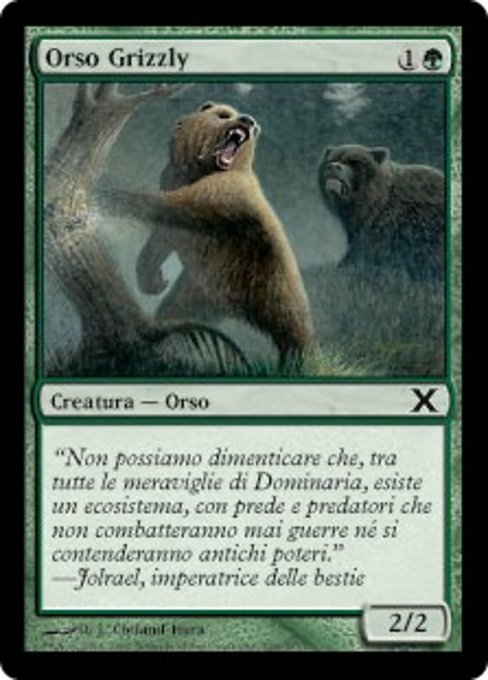 Grizzly Bears (Tenth Edition #268)