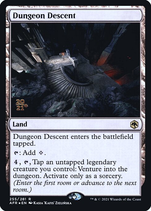 Dungeon Descent (Adventures in the Forgotten Realms Promos #255s)