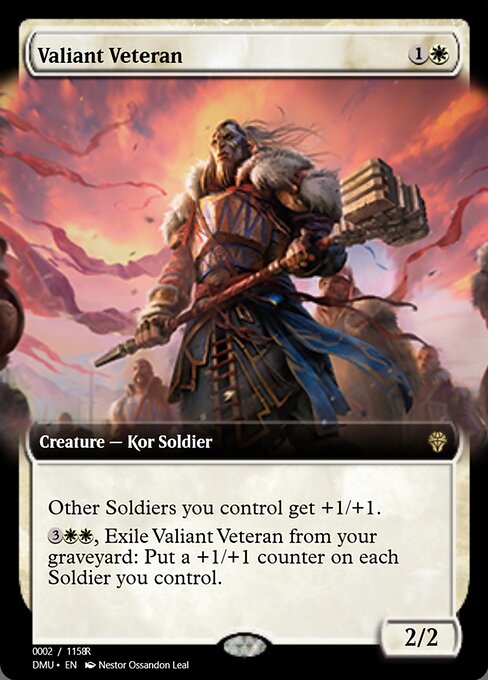 Valiant Veteran (Magic Online Promos #103384)