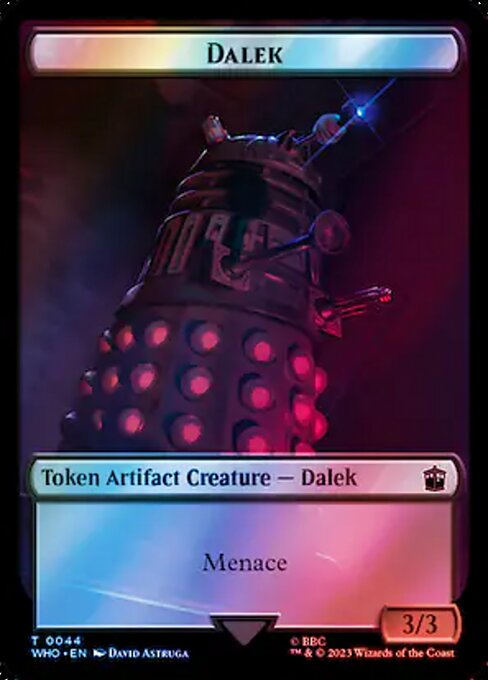Dalek (Doctor Who Tokens #44)