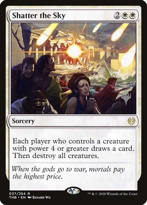 Shatter the Sky (Theros Beyond Death Promos #37p)