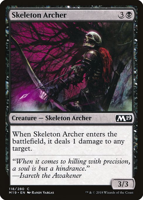 Skeleton Archer (Core Set 2019 #118)