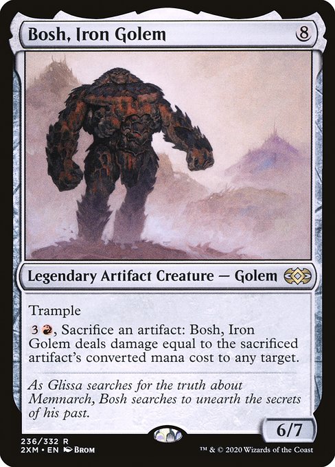 Bosh, Iron Golem (Double Masters #236)