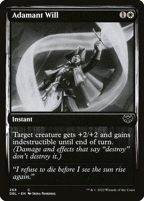 Adamant Will (Innistrad: Double Feature)