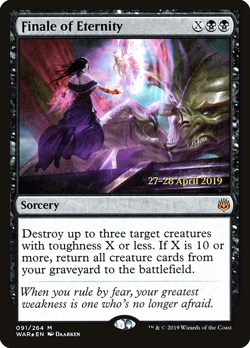 Finale of Eternity (War of the Spark Promos #91s)